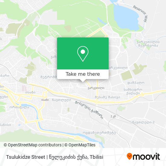 Tsulukidze Street | წულუკიძის ქუჩა map