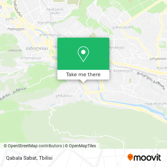 Карта Qabala Sabat