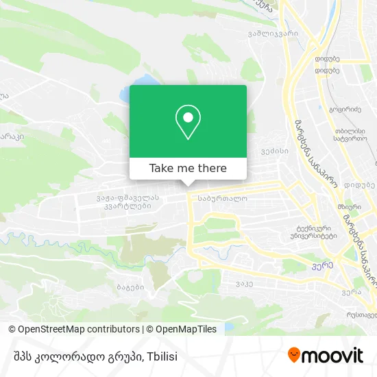 შპს კოლორადო გრუპი map