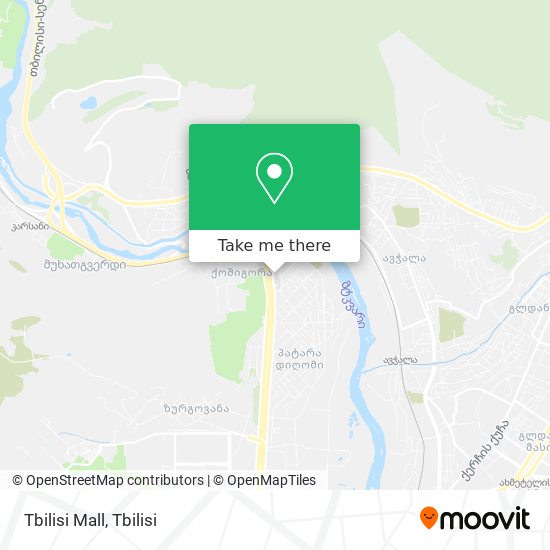 Tbilisi Mall map