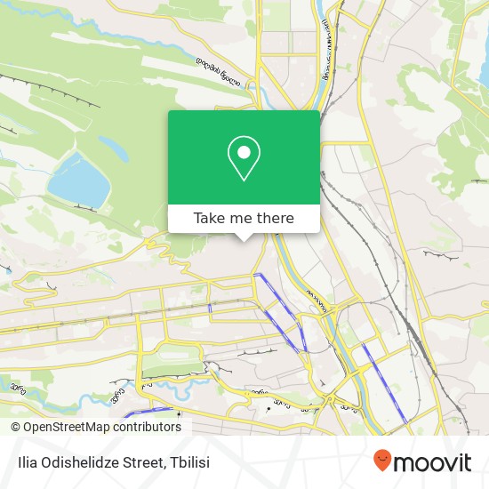 Ilia Odishelidze Street map