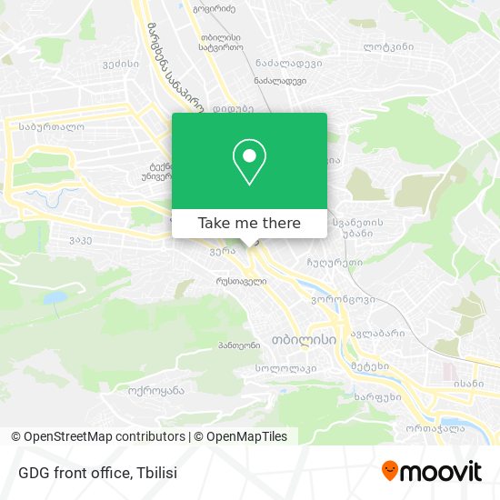 GDG front office map
