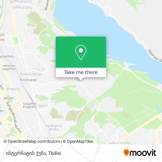 ინტერნატის ქუჩა map
