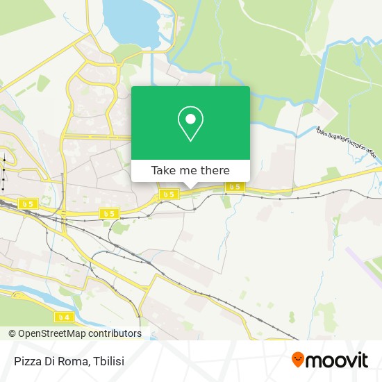 Pizza Di Roma map