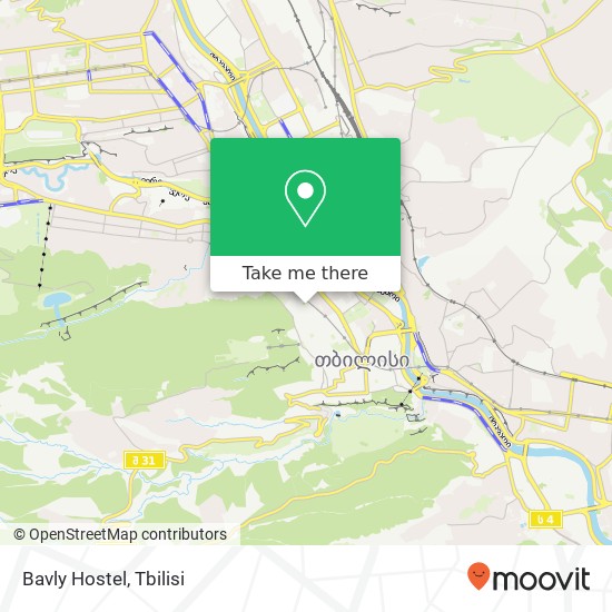 Bavly Hostel map