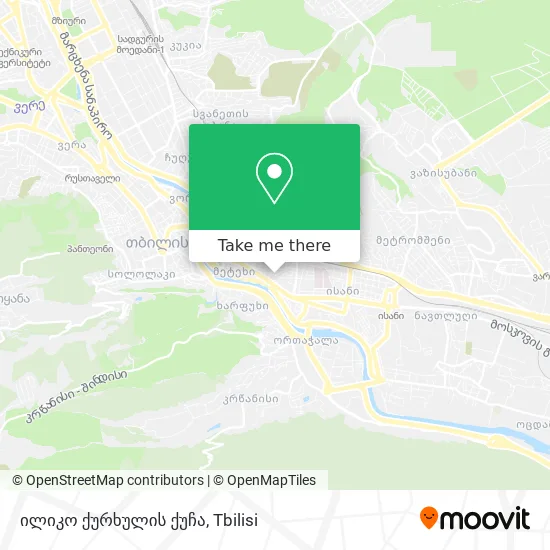ილიკო ქურხულის ქუჩა map