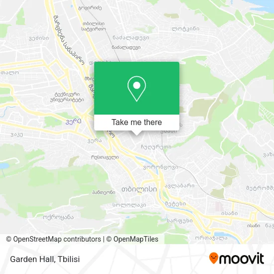 Карта Garden Hall