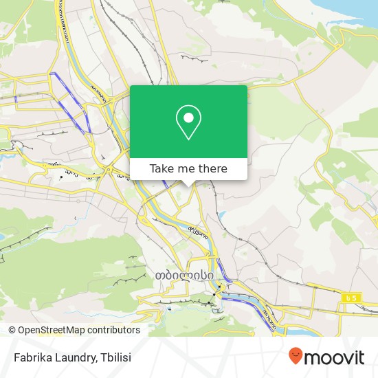 Fabrika Laundry map