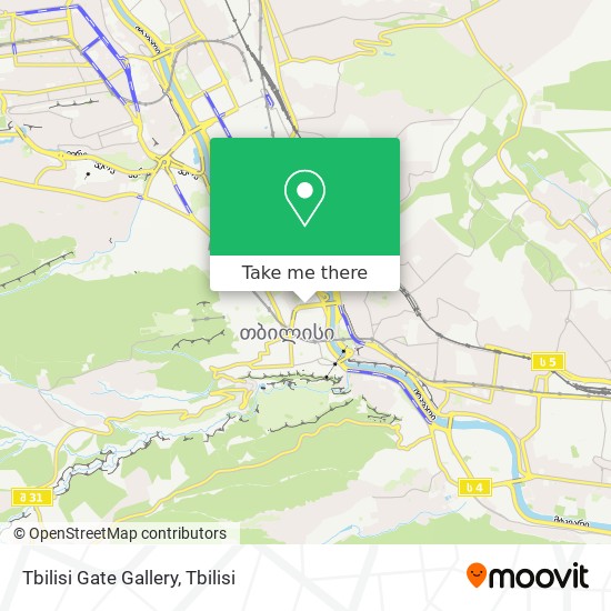 Tbilisi Gate Gallery map