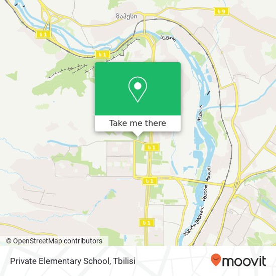 Private Elementary School map