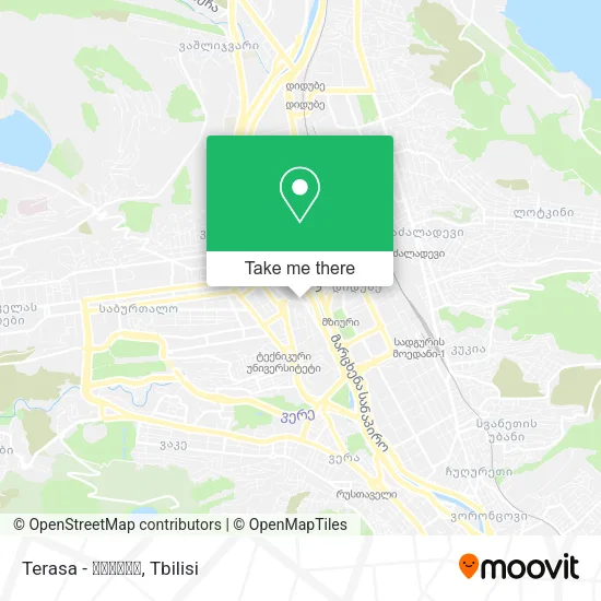 Terasa - ტერასა map
