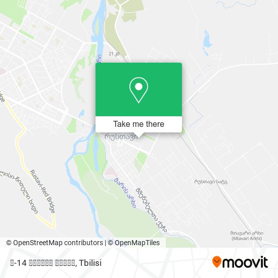 მ-14 საჯარო სკოლა map