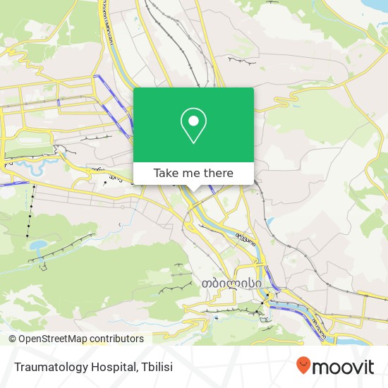 Traumatology Hospital map