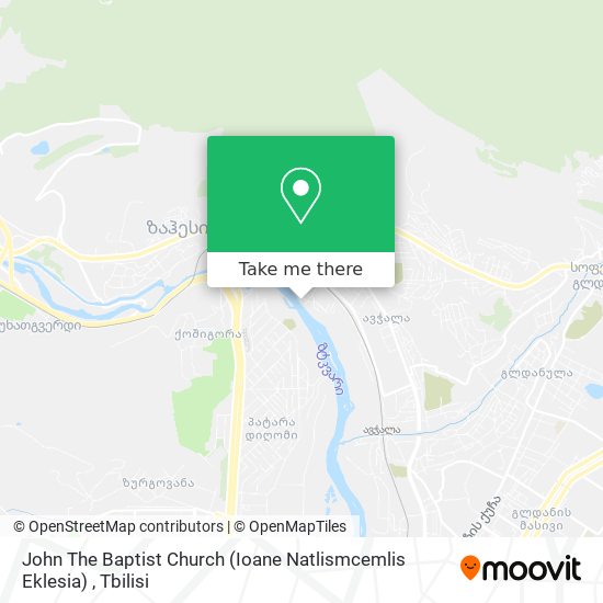 John The Baptist Church (Ioane Natlismcemlis Eklesia) map