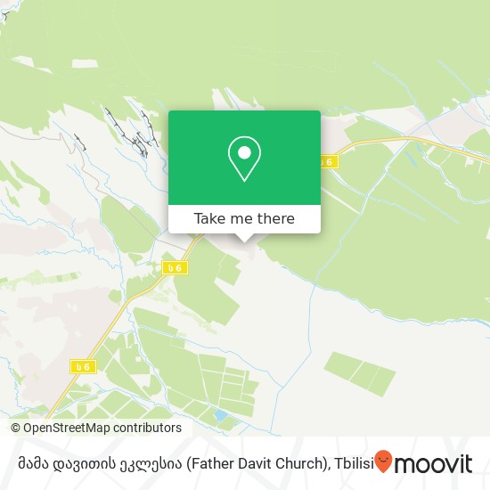 მამა დავითის ეკლესია (Father Davit Church) map