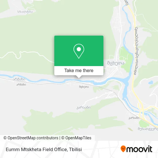 Карта Eumm Mtskheta Field Office