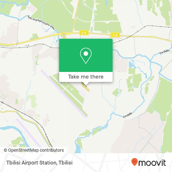 Карта Tbilisi Airport Station