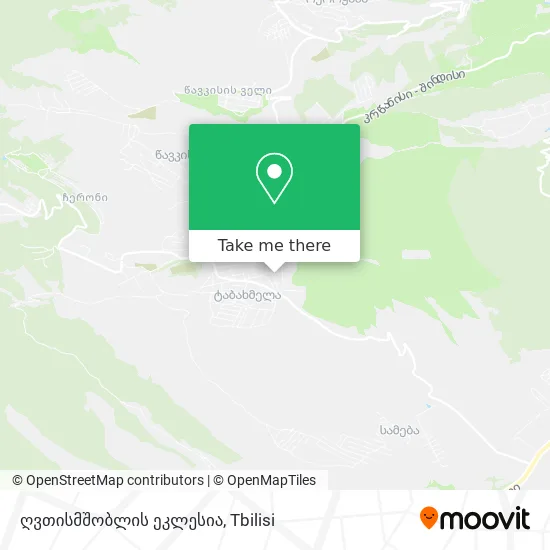ღვთისმშობლის ეკლესია map