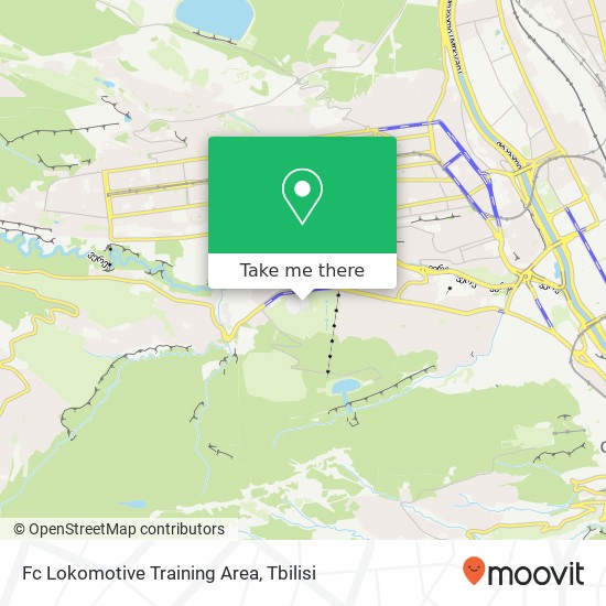 Карта Fc Lokomotive Training Area