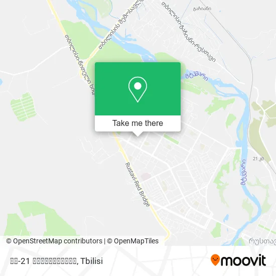 მე-21 მიკრორაიონი map