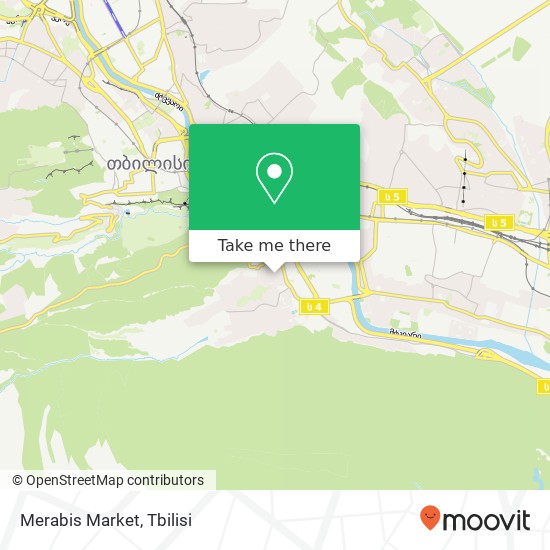 Merabis Market map