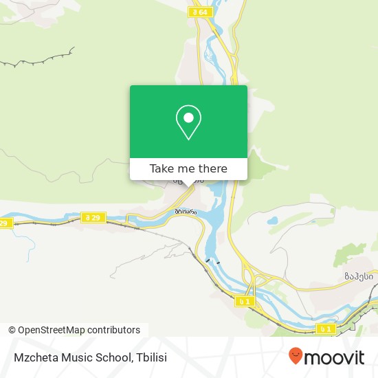 Mzcheta Music School map