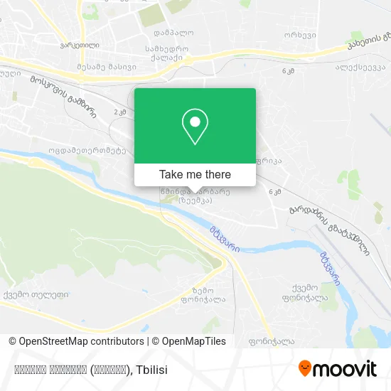 წმინდა ბარბარე (ზეემკა) map