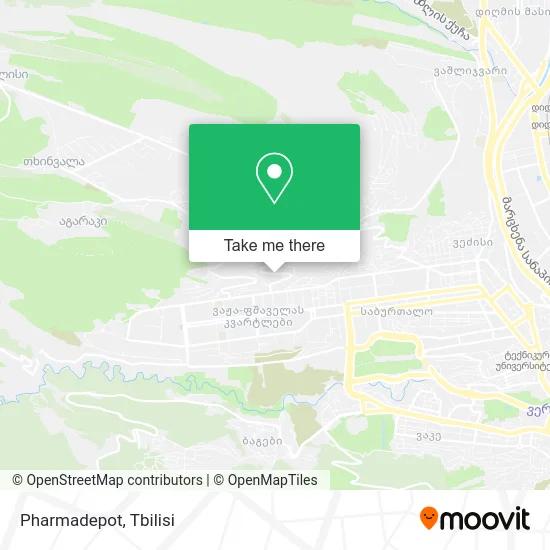 Карта Pharmadepot