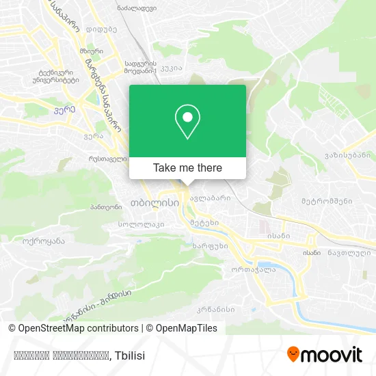 ნიკოლოზ ბარათაშვილი map
