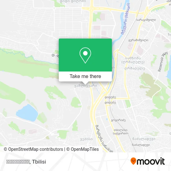 Карта ვაშლიჯვარი