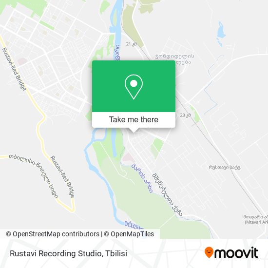 Карта Rustavi Recording Studio