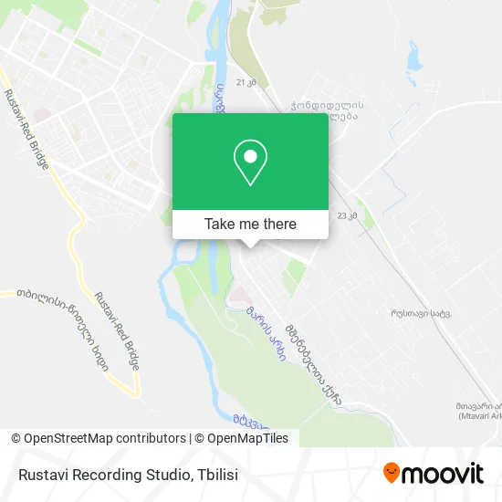 Карта Rustavi Recording Studio