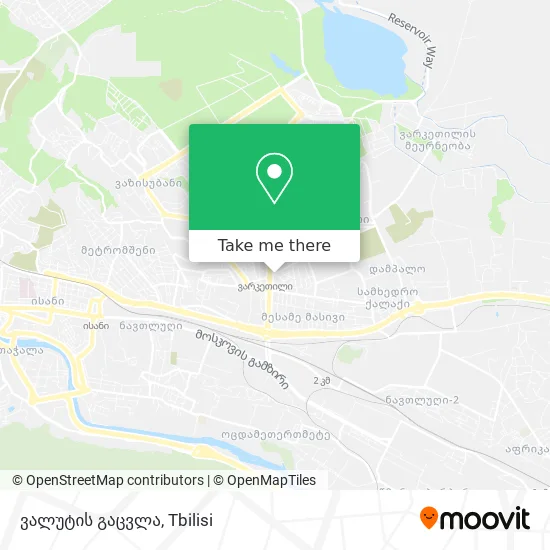 ვალუტის გაცვლა map