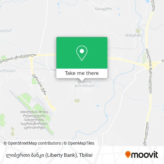 ლიბერთი ბანკი (Liberty Bank) map