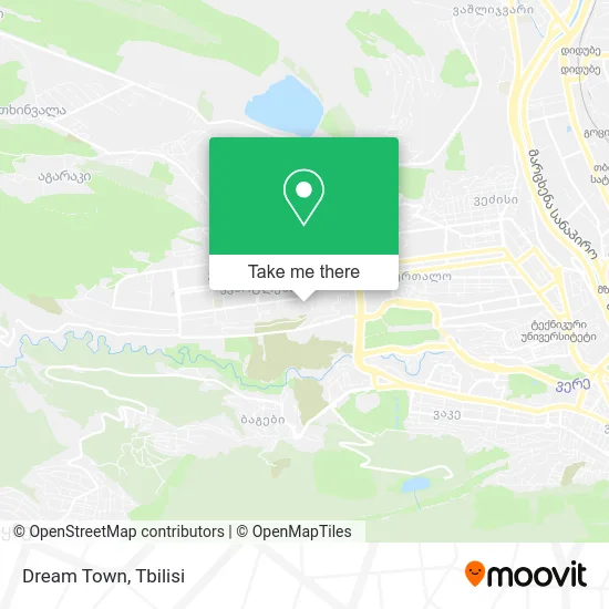 Карта Dream Town