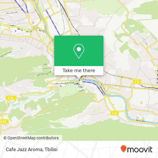 Cafe Jazz Aroma map