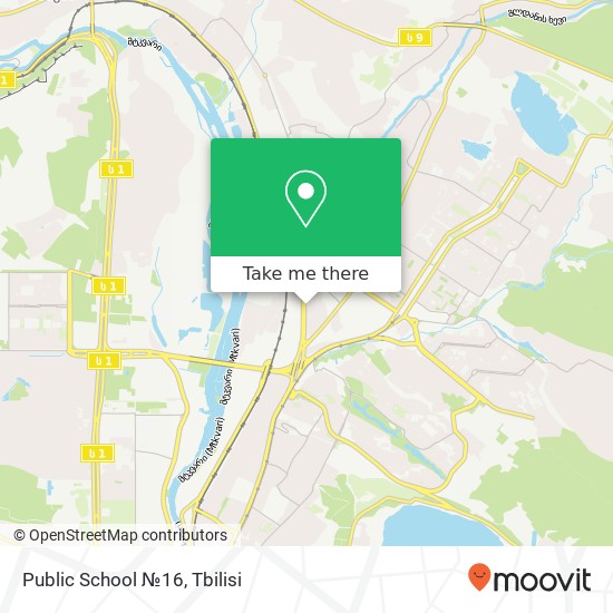 Public School №16 map