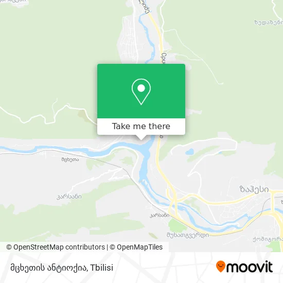 მცხეთის ანტიოქია map