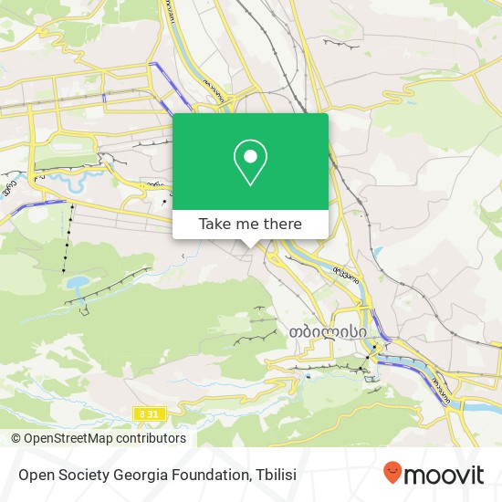 Карта Open Society Georgia Foundation