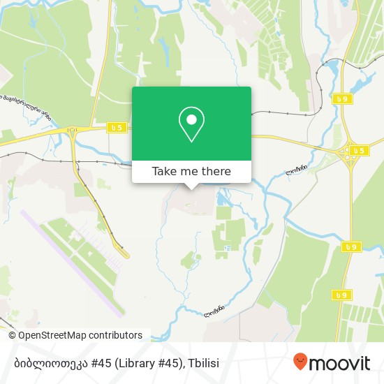 ბიბლიოთეკა #45 (Library #45) map