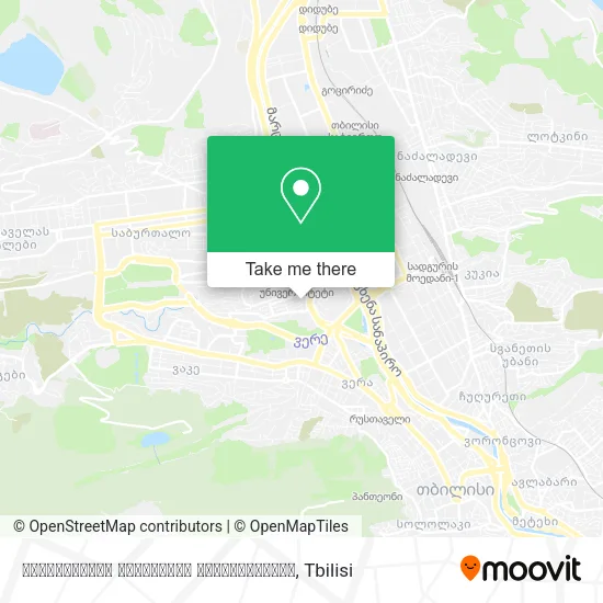 საქართველოს ტექნიკური უნივერსიტეტი map