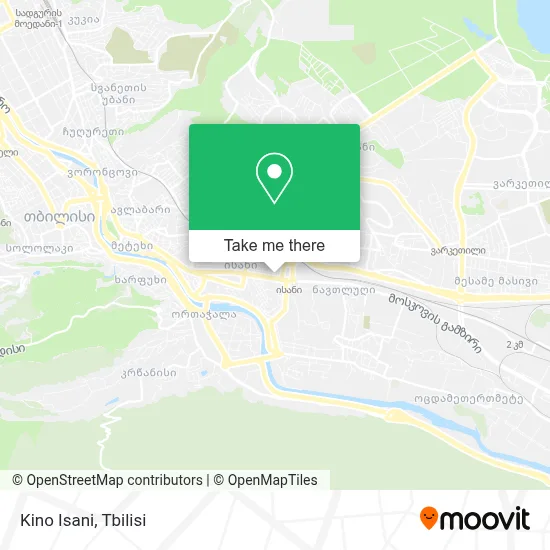 კინო ისანი map
