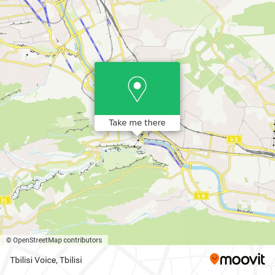 Tbilisi Voice map