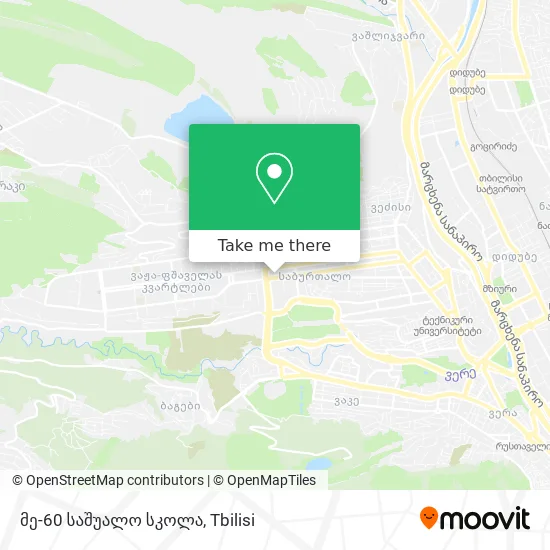 მე-60 საშუალო სკოლა map