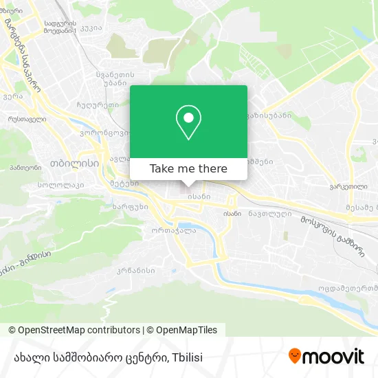 ახალი სამშობიარო ცენტრი map