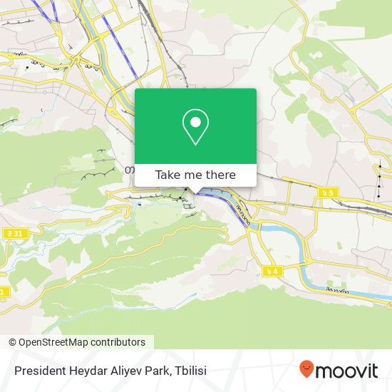 Карта President Heydar Aliyev Park