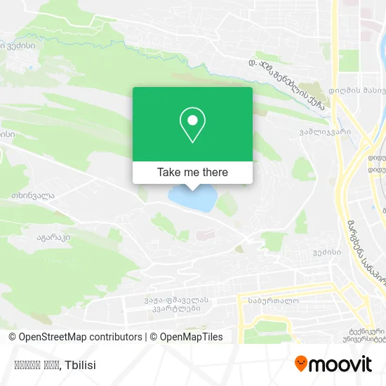 Карта ლისის ტბა