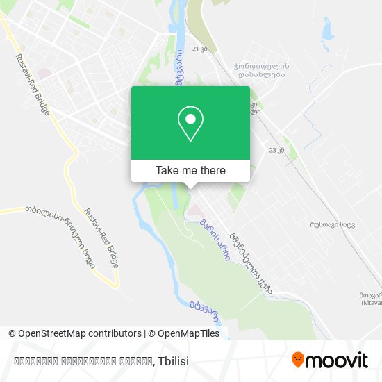 რუსთავის ხელოვნების ცენტრი map