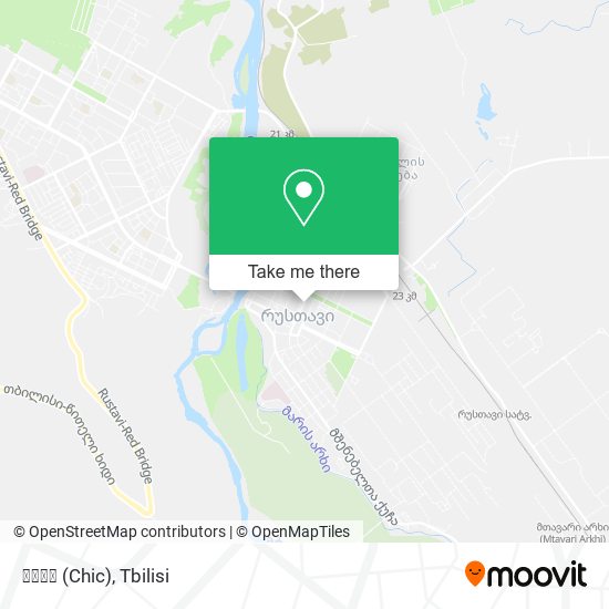 ჩიკი (Chic) map