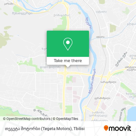 თეგეტა მოტორსი (Tegeta Motors) map